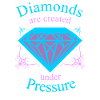 Diamant unter Druck Kraftmotiv
