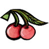 Vibrant Cherries Aquarell Duo