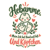 Hebamme Hand und Fuß