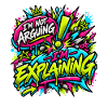 Explaining Graffiti Neon Burst