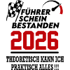Führerschein bestanden 2026 Sprüche Fahrschule