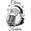 Weihnachtsmann Bierkrug