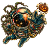 KOSMISCHER ROCKER | Kosmischer Kürbiskeks