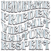 Respekt Demokratie