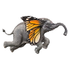 Fliegender Elefant