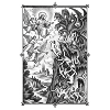 Mythische Schlachtensilhouetten