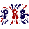 Paris Graffiti & Splash Blue White Red