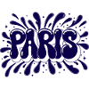 Paris Splash Blue