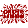 Paris Splash Red