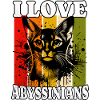 I Love Abyssinian Cat