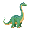 Dinosaurier Brontosaurus