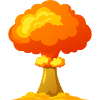 Nukleare Explosion Atomic