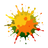 Farbspritzer