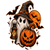 Spukhaftes Halloween Design