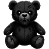 Gruseliger Halloween Teddybär 