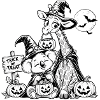 Süßes-oder-Saures-lustiges Halloween-Design