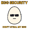 Egg Security – Ei Bodyguard lustiger Spruch