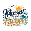 Meerzeit Lieblingszeit Strand