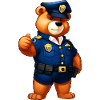 Bären Polizei