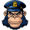 Affen Polizei