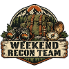 Weekend Recon Team – Retro-Outdoor-Abzeichen