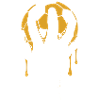 Handball Hand Illustration – Gold & Schwarz