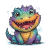 Rainbow Krokodil