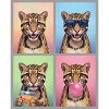 Nebelparder Clouded Leopard