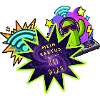 Kaktus WLAN Neon-Starburst