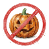 Kein Kürbis Halloween Verbot