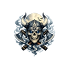 Nebelviking Schädel