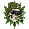 Totenkopf Cannabis Style
