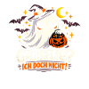 Gruseliger Halloween Geist Spruch Gruselzeit