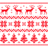 Frohe Weihnachten Muster 4