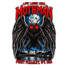 Mothman bei Nacht