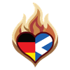 Flammenherz Deutsch-Schottische Leidenschaft