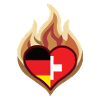Flammenherz Deutschland Schweiz