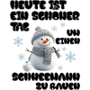 Schneemann Zeit - Snowman Time
