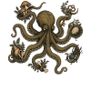 Goblincore Octopus