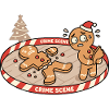 Kawaii Tatort-Lebkuchen-Keksraub