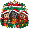 Weihnachts Affen