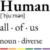 Human – Gay Pride LGBTQ+ LGBTQIA+ Diversity