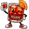 Negroni Kawaii Style – Süßer Cocktailspaß