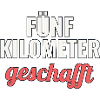 Erster Fünf Kilometer Lauf Geschenkidee