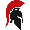 Spartanischer Rotplume Helm