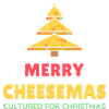 Fröhliche Cheesemas Lustiger Weihnachtskäse