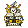 Lessons Coffee Repeat – Lehrer T-Shirt