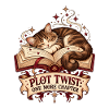 Bücherkater – Katze & Bücher T-Shirt 
