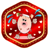 Weihnachtsmann Schwein Weihnachten