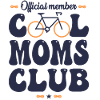 Radfahrer – cooler Mama-Fahrradclub